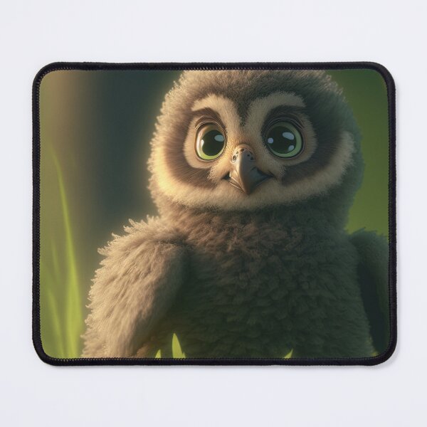 Item preview, A cute and tiny baby owl. designed and sold by DSAHART.