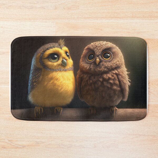 Item preview, A canary and owl. designed and sold by DSAHART.