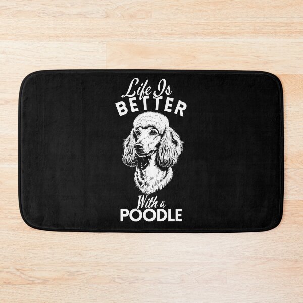 Item preview, Life Is Better With a Standard Poodle – Minimalist Elegant and Intelligent Companion Design designed and sold by GoodyPaws.