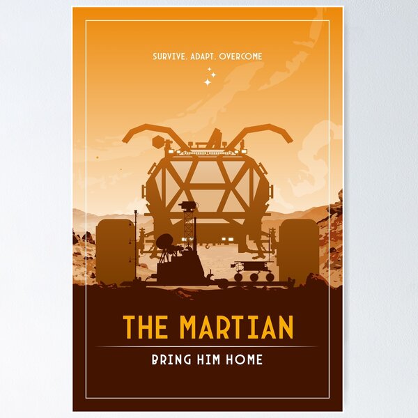 Item preview, The Martian. Bring him Home (Pop) designed and sold by BGALAXY.