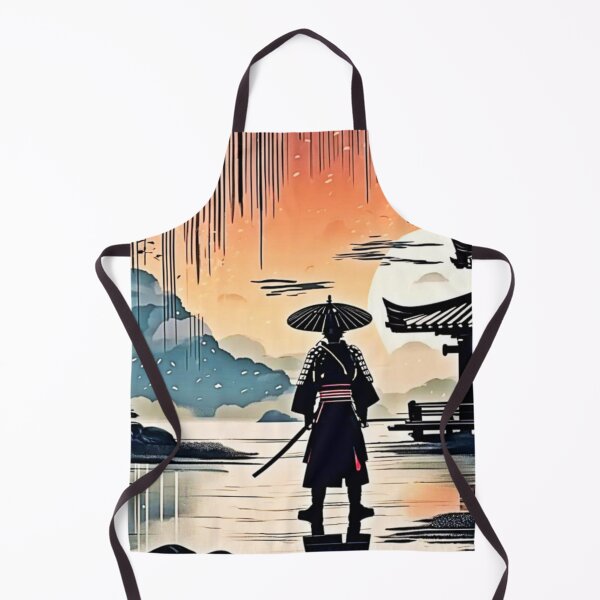 Item preview, Samurai Sunset: Reflective Journey designed and sold by Health And Fitness Posts e-Store.