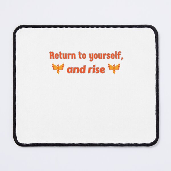 Item preview, Return to yourself, and rise. designed and sold by cosmogreat.