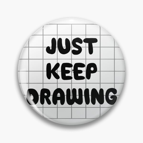 Item preview, Copy of Just Keep Painting Grid Only designed and sold by DeannesArtMess.