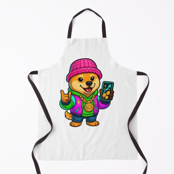 Item preview, DOG WIF COIN: Trendy Shiba Meme Sticker designed and sold by Julyvax.