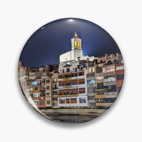 Item preview, Reflections of Girona on the Onyar River designed and sold by CharlieGall.