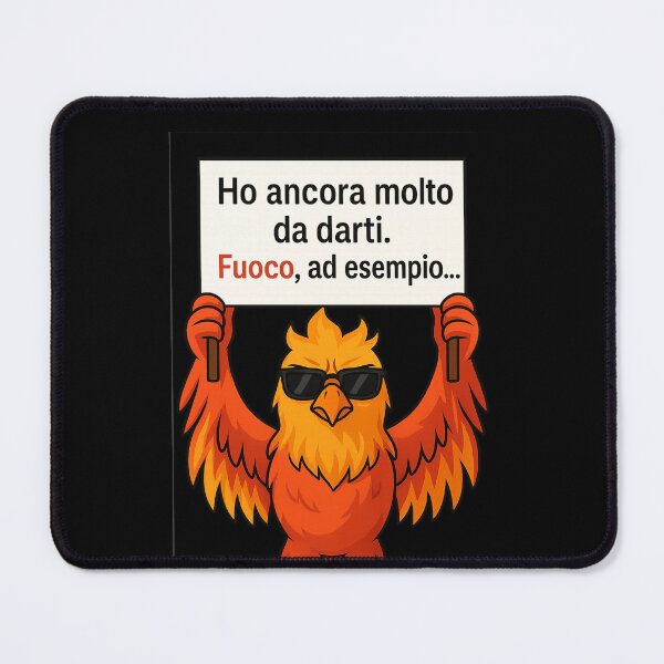 Item preview, HO ANCORA MOLTO DA DARTI. FUOCO, AD ESEMPIO… – Fenice Ironica designed and sold by IroniaeCo.