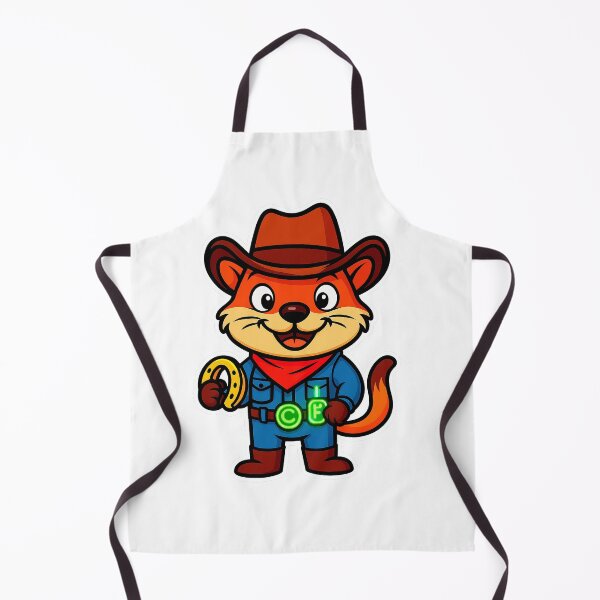 Item preview, PNUT COIN: Cowboy Chipmunk Mascot Sticker designed and sold by Julyvax.