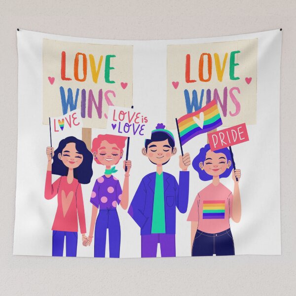 Item preview, Love wins  designed and sold by Charlottieloux.