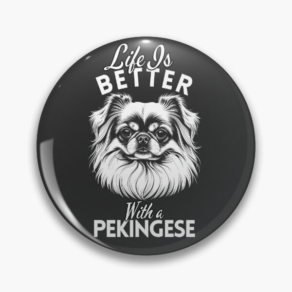 Item preview, Life Is Better With a Pekingese – Minimalist Proud Pekingese Mom Design designed and sold by GoodyPaws.