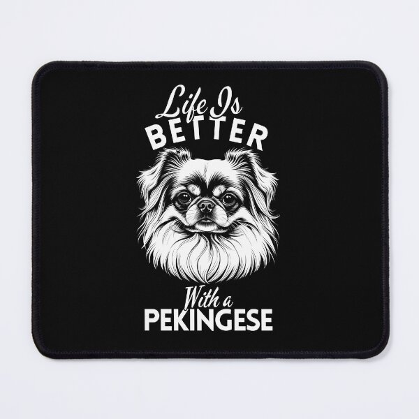 Item preview, Life Is Better With a Pekingese – Minimalist Proud Pekingese Mom Design designed and sold by GoodyPaws.