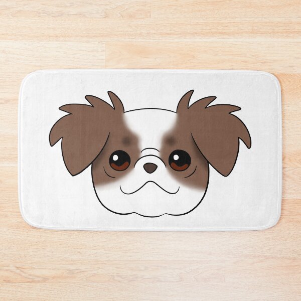 Item preview, Brown And White Japanese Chin designed and sold by OliRoseArt.