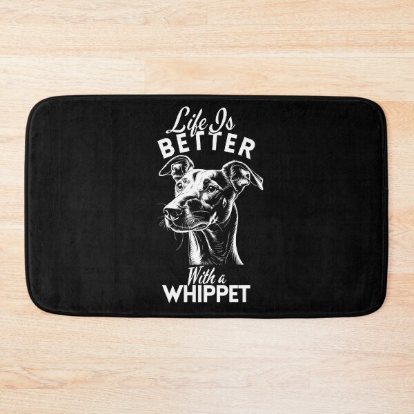 Item preview, Life Is Better With a Whippet – Minimalist Sleek and Graceful Companion Design designed and sold by GoodyPaws.