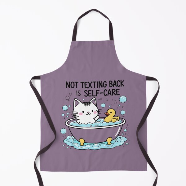 Item preview, Not Texting Back is Self-Care designed and sold by Boy Bye Boutique.