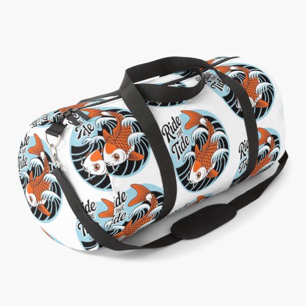 Item preview, Ride The Tide Wave and Fish designed and sold by Traveldrawings.