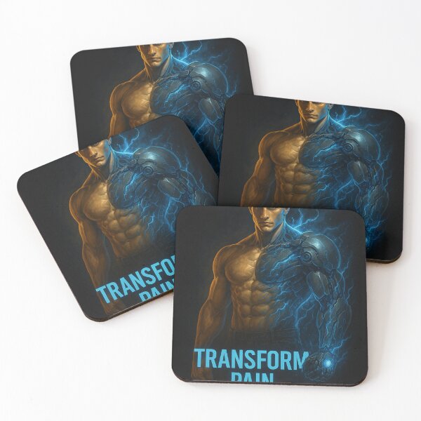 Item preview, Transform Pain Into Power – Cyber Strength Design designed and sold by NaniRm.
