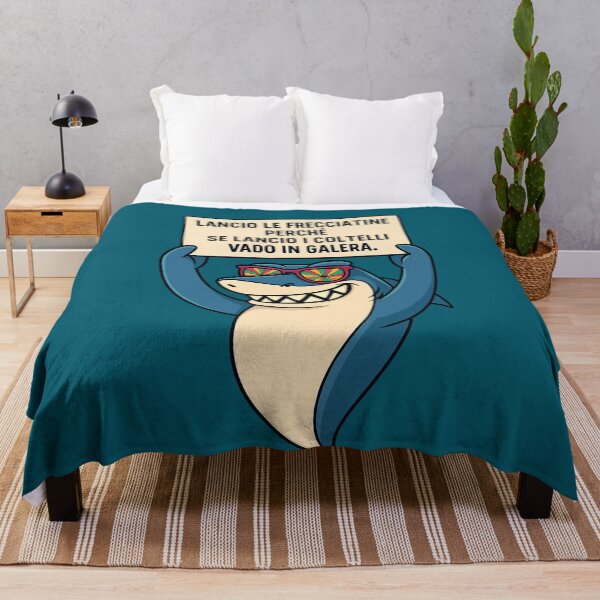 Item preview, Frecciatine – Squalo Ironico con Cartello designed and sold by IroniaeCo.