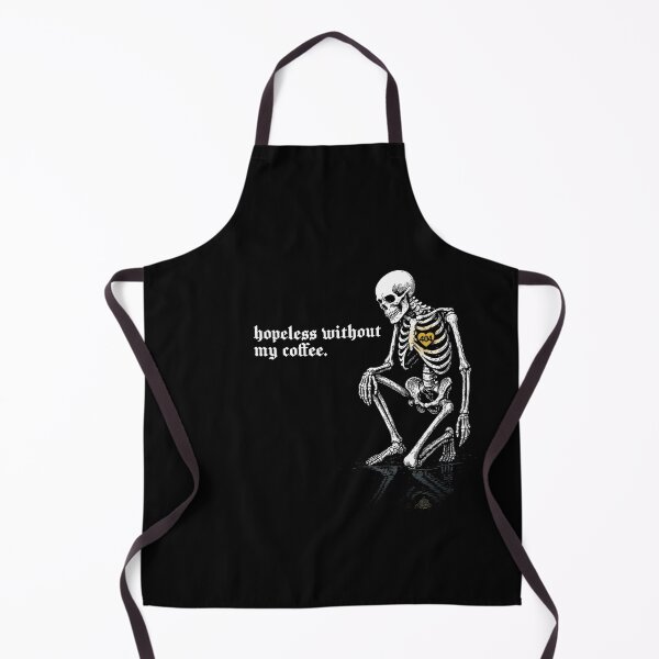 Item preview, a error 404 skeleton hopeless without coffee designed and sold by friendlycoronerstore.
