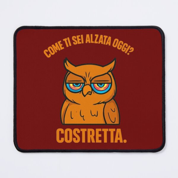 Item preview, Costretta – Gufo Scocciato designed and sold by IroniaeCo.