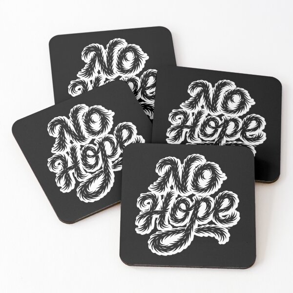Item preview, hope is hairy (black/white) designed and sold by friendlycoronerstore.
