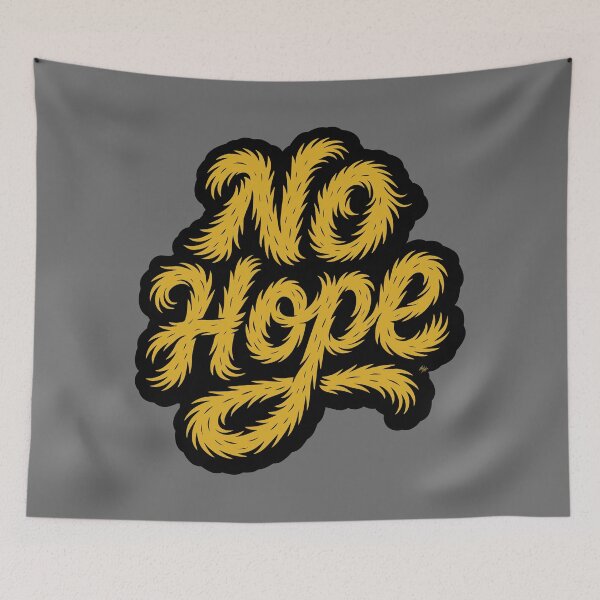 Item preview, hope is hairy (gold/black) designed and sold by friendlycoronerstore.