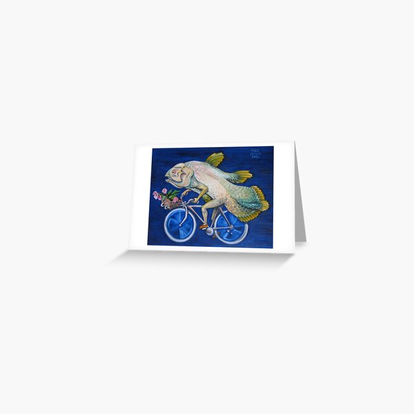 Coelacanth Greeting Card