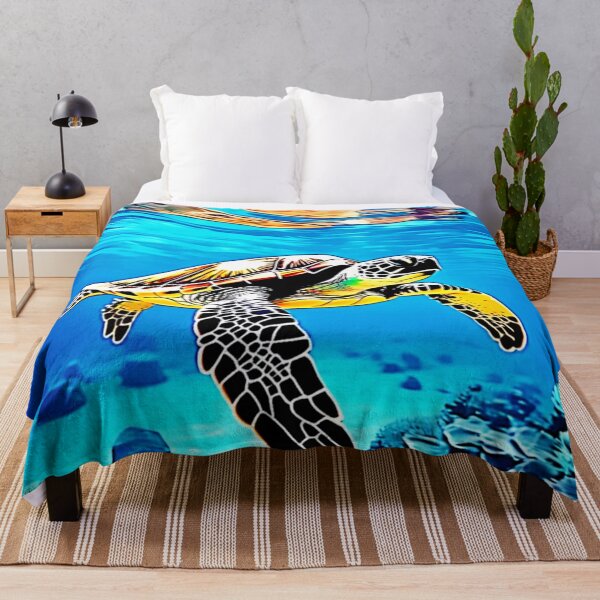 Item preview, Ocean's Embrace: Sea Turtle's Journey designed and sold by Health And Fitness Posts e-Store.