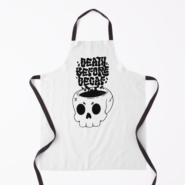 Item preview, Death Before Decaf designed and sold by Studio Cuppa.