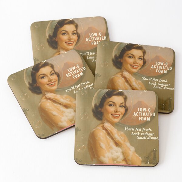 Item preview, Lady of the Stars – Retro Sci-Fi Soap Ad designed and sold by Lowtech.