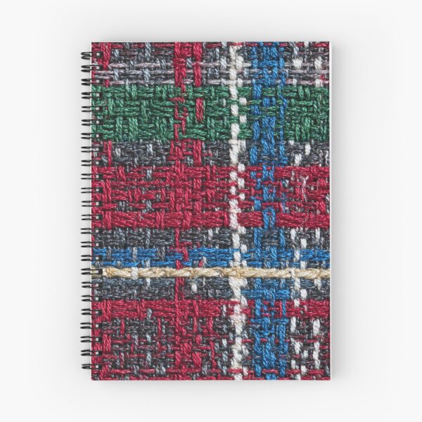 Item preview, Faux Embroidery Plaid Fabric – Red, Green, Blue Woven Look designed and sold by Nicholas Panek.