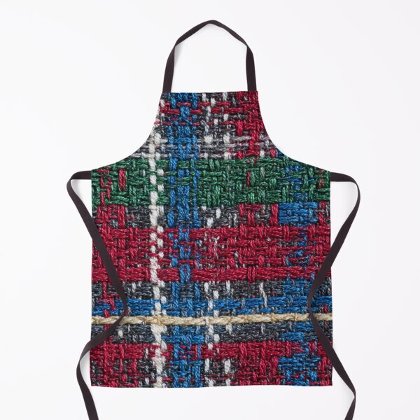 Item preview, Faux Embroidery Plaid Fabric – Red, Green, Blue Woven Look designed and sold by Nicholas Panek.