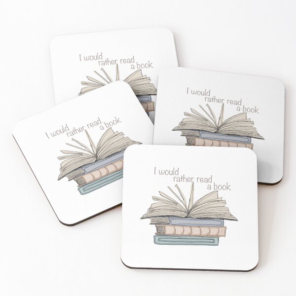 Item preview, I would rather read a book designed and sold by BusyBialas.