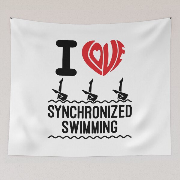 Item preview, I Love Synchronized Swimming designed and sold by jaygo.