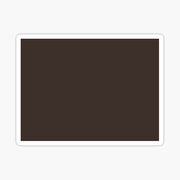 Item preview, Dark Chocolate Solid Colour 2023 Autumn/Winter Fashion Season designed and sold by SargassoB.