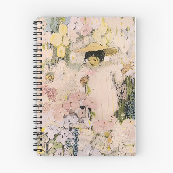 Item preview, Jessie Willcox Smith. Girl among flowers designed and sold by likiska.