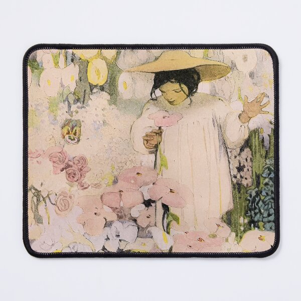 Item preview, Jessie Willcox Smith. Girl among flowers designed and sold by likiska.