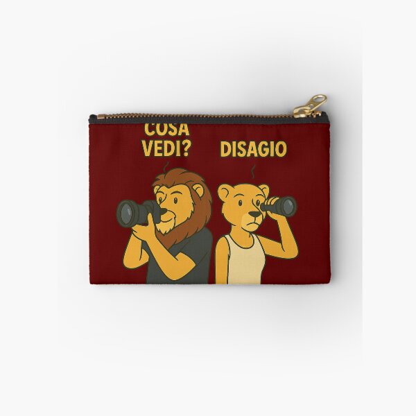 Item preview, Cosa vedi? Disagio – Coppia Leone e Leoa Ironica designed and sold by IroniaeCo.