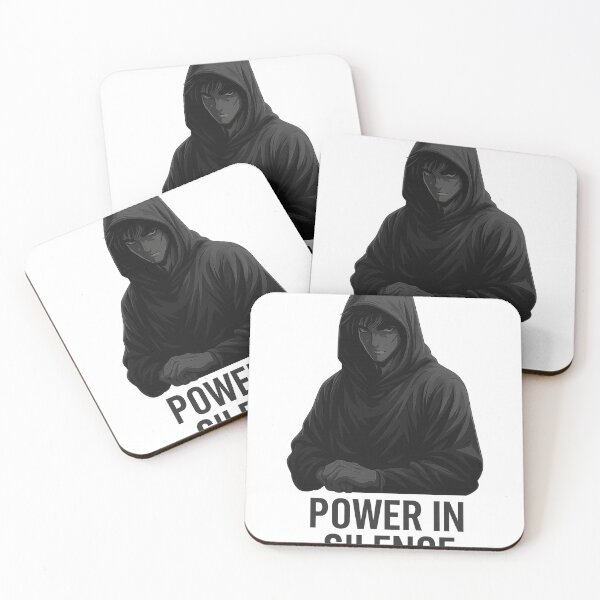 Item preview, Power in Silence – Dark Anime Aura designed and sold by NaniRm.