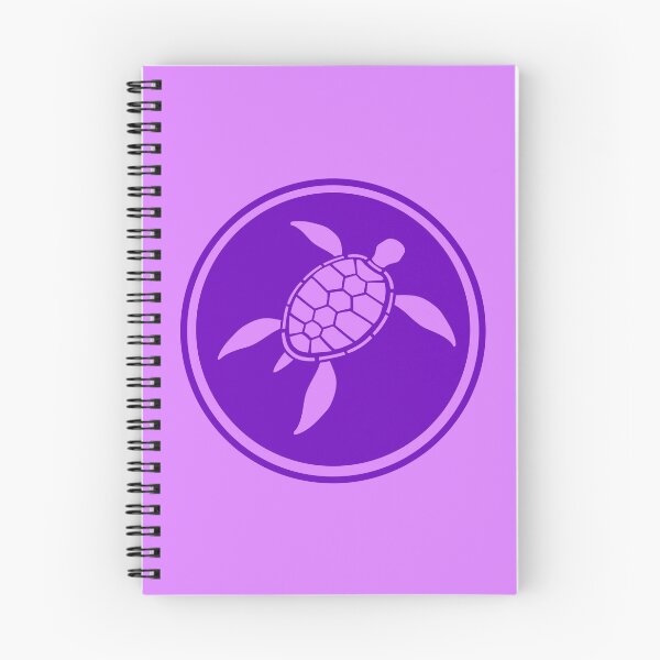 Item preview, Water Turtle Round Purple Circular Logo Symbol Design designed and sold by shirt-o-mat.