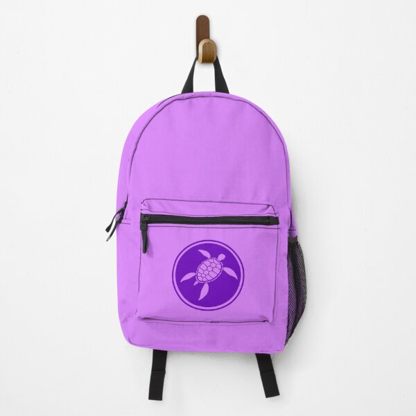 Item preview, Water Turtle Round Purple Circular Logo Symbol Design designed and sold by shirt-o-mat.