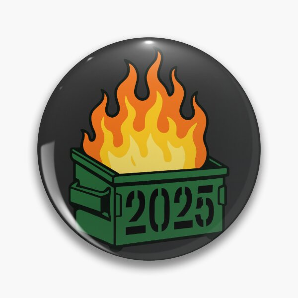 Item preview, Dumpster Fire: 2025 designed and sold by muskitt.