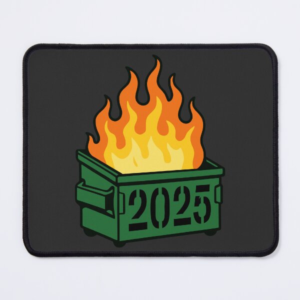 Item preview, Dumpster Fire: 2025 designed and sold by muskitt.