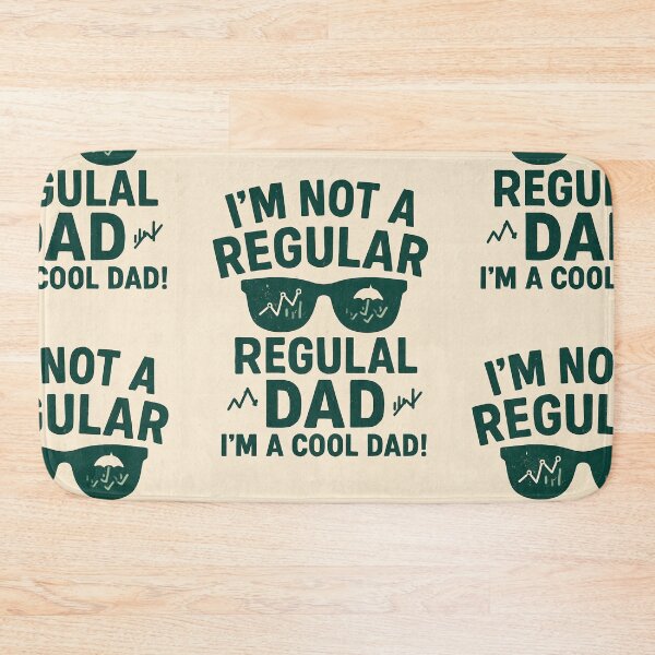 Item preview, I'm Not a Regular Dad, I'm a Cool Dad – Funny Father's Day Shirt designed and sold by LifeProApperal.