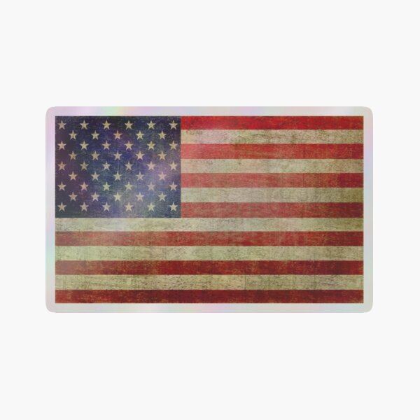 Item preview, American Flag - United States of America - Distressed Faded Old Glory - Patriotic Independence Day 4th of July designed and sold by merkraht.