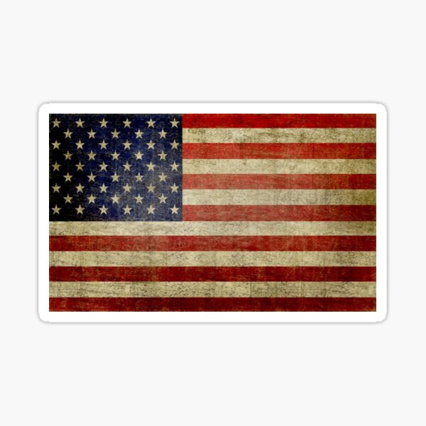 Item preview, American Flag - United States of America - Distressed Faded Old Glory - Patriotic Independence Day 4th of July designed and sold by merkraht.