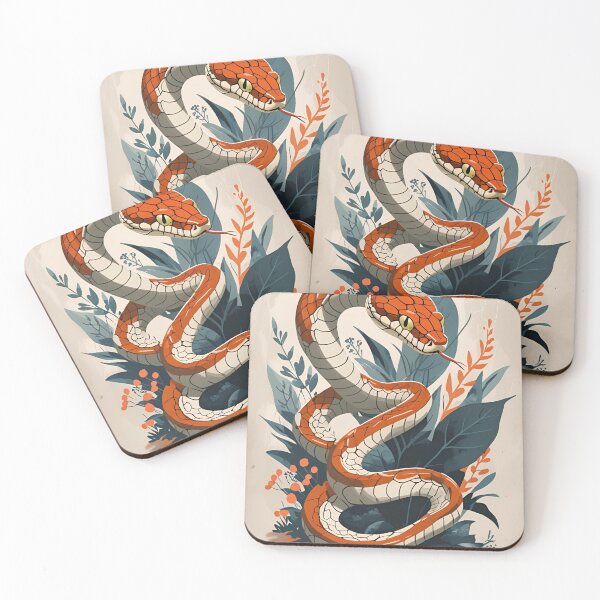 Item preview, Animal Print Pattern (Snake) designed and sold by PatronesKawai.
