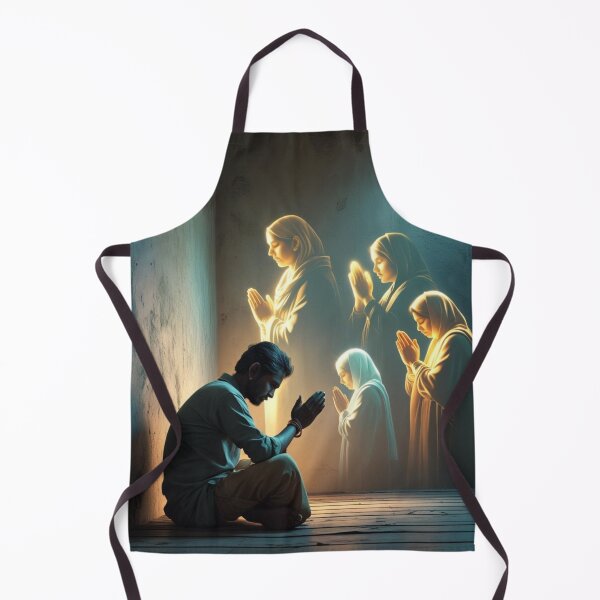 Item preview,  Contemplative Christian Prayer Silhouette Art designed and sold by Spectime.
