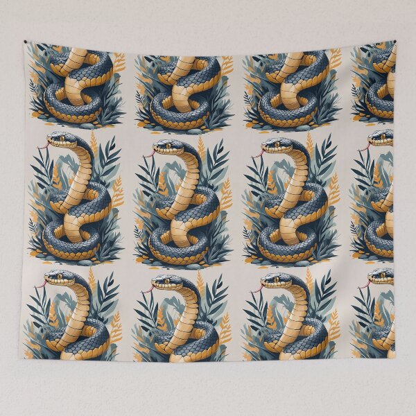 Item preview, Animal Print Pattern (Snake) designed and sold by PatronesKawai.