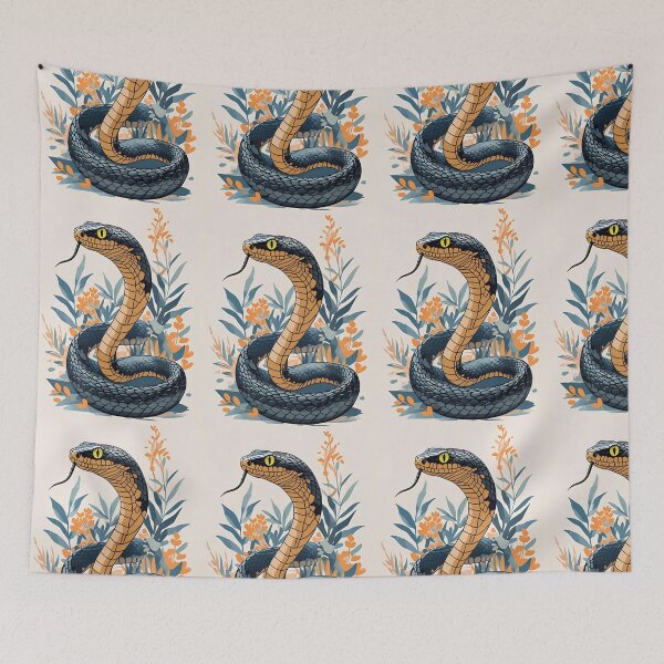 Item preview, Animal Print Pattern (Snake) designed and sold by PatronesKawai.