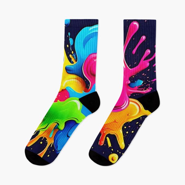 Item preview, Explosive Color Splash Art designed and sold by Health And Fitness Posts e-Store.