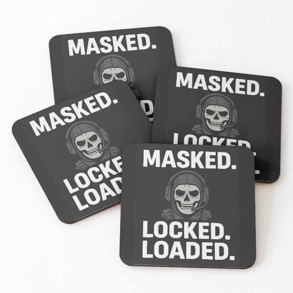 Item preview, Masked. Locked. Loaded designed and sold by SkyeBlaze.